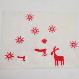 Promotion Gift Wipe-off BPA Free Silicone Christmas Placemat Drawmat Coloring Mat