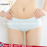 Hot Sale One-Piece Seamless Cotton MID-Rised Fashionable Breathable Young Girls Stylish Panties Ladies Lingerie Panty