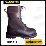 Black Leather Goodyear Outsole Amy Boots Sn5511