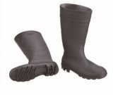 PVC Rain Boot Safety Wellington Footwear with Iron Toe