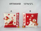 Santa and Snowman Christmas Decoration Pillow-2assorted