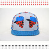 3D Embroidery Fitted 6 Panel Snapback Caps
