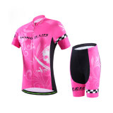 Quick Dry Wholesale Custom Cycling Jersey for Lady