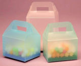 Frosted Plastic Candy Gift Boxes (PB-087)