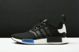White and Black Color Nmd Runner Pk Running Sports Shoes