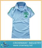 Lady Polo Shirt with Embroidered Logo (CW-PS-60)