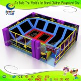 Small Size Indoor Trampoline with Foam Pit
