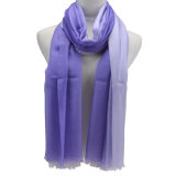 New Fashion 100%Cashmere Dipped Dying Scarf