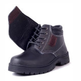 MID Ankle Light Leather Safety Shoes for Worker