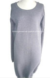 Women Fashion Luxury Fair Isle Long Sweater (853)