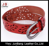 Fashion Punching Genuine Leather Jean Belt for Ladies