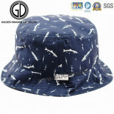 Good Design Quality Cotton Bucket Hats with Ocean Fish Printing