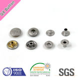 Shiny Logo Engraved Silver Snap Buttons for Garments Accessories
