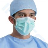 Disposable Nonwoven 3ply Dust Surgical Face Mask with Earloop or Tie-on
