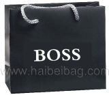 Promotional Paper Gift Bag, Brown Kraft Paper Bag, Shoe & Garment Carrier Bag, Boutique Suit Shopper Bag, Fashion Cosmetic Packing & Packaging Bag