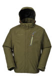 Classic 228t Nylon Taslon/PU Breathable 3 in 1 Outdoor Jacket
