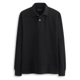 Wholesale Classic Style Plain Men Blank Long Sleeve Polo Shirts