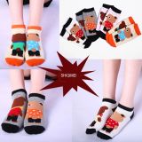 New Style Spring and Autumn Boys and Girls Cartoon Socks