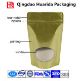 Golden Color Ziplock Bag Made From 100% Food Grade Material