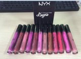 Nyx Newest Style 24 Color Matte Lipgloss Lip Lingerie Matte Nude Velvet Waterproof Lip Gloss