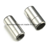 Silver Cylinder Stainless Steel Magnetic Clasp