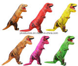 Five Colors Inflatable T-Rex Dinosaur Costume Halloween Blow up Costume