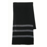 Men Scarf with Stripes on Two Ends