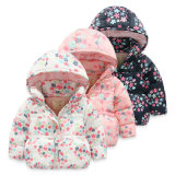 Fashion Girl Kids Padded Outerwear for Children's Clothing