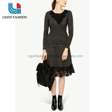 Women Long Sleeve Knitwear with Lace Clothes