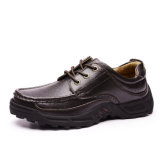 High Quality of Men Leather Shoes Safety Shoes (FTS1020-17)