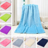 Baby Children Solid Color Soft Flannel Throw Blanket
