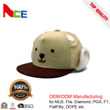 Wholesale Promotional Custom Logo Fabric Snapabck Hats for Children Baby