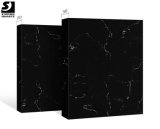 Black Carrara Quartz with White for Vanity Tops /Table Tops