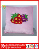 Hot Sale Plush Soft Square Cushion with Embroidery Logo