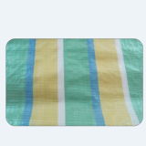 Red White Stripe Heavy Duty Poly Market Stall Tarpaulin for Sunshade, Tent, Awning Ddx-026
