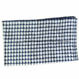 OEM Produce Custom Blue Checks Jacquard Cotton Terry Tea Towels Kitchen Towels