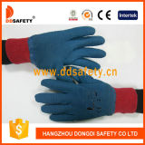 Ddsafety 2017 Blue Latex Glove Fully Coated
