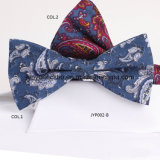 Plain Dyed Paisley Men's Casual Bow Tie