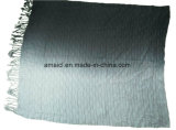 Acrylic DIP Dyed Shawl with Two Side Tassel (ABF22004005)