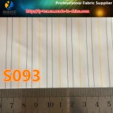 Polyester Yarn Dyed Stripe Lining Fabric for Men Suit Lining (S93.95)