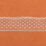 Simple Lace in White Color / 100% Polyester Fabric Lace / Lace Trim