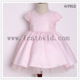 Lace Pinky Princess Girls Dress for Children Kids Clothes