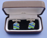 Custom Cuff Link with Velvet Gift Box (AS-LS-0323004)