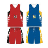 Custom Women Sublimated Reversible Basketball Uniform in High Quality