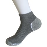 Half Cushion Cotton Fashion Outdoor Sport Ankle Socks (JMCOD05)