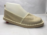 Concise Nude Jute Lady Shoes Espadrille (23LG1707)