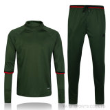 Suit Men Soccer Training Tracksuit Set Soccer Jerseys Green AC