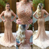Celebrity Dresses Cocktail Party Prom Gowns Beading Evening Dress Ld11541