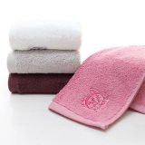 China Factory Absorbent Cotton Hand Towel with Customized Logo