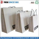 Custom White Kraft Paper Bags for Clothing